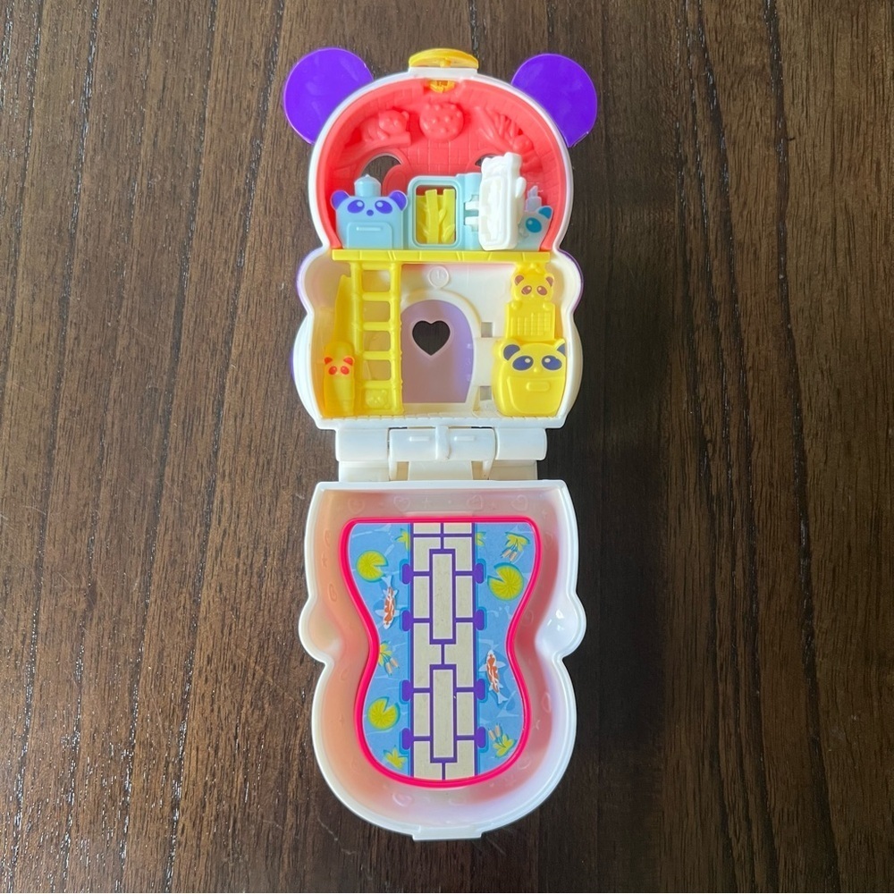 Purple and White Panda Polly Pocket - Picture 8 of 11